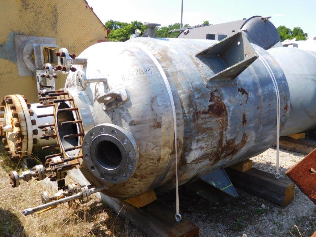  Hydrogenation Reactor 3,000 L (795 gallons) Stainless Steel Austenitic For Sale - IPP# 222983