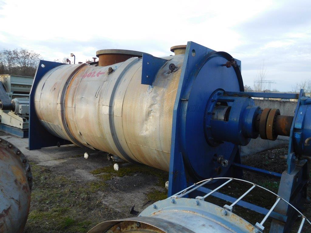 IPP# 222920, 16 m3 (565 ft3)  Carbon Steel  Dryer-Rotary Vacuum For Sale