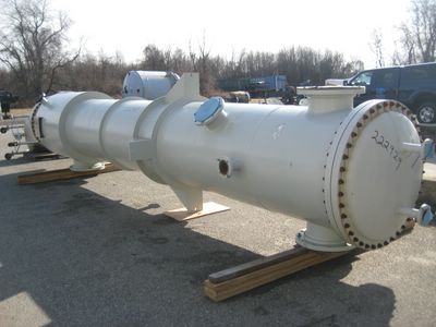 IPP# 222929, 169.3 m² (1,822 ft²) Unused Stainless Steel 316 Shell and Tube Heat Exchanger For Sale