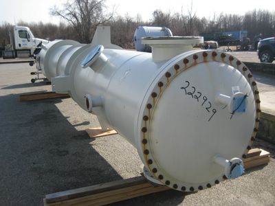 IPP# 222929, 169.3 m² (1,822 ft²) Unused Stainless Steel 316 Shell and Tube Heat Exchanger For Sale