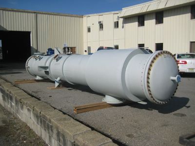 IPP# 222929, 169.3 m² (1,822 ft²) Unused Stainless Steel 316 Shell and Tube Heat Exchanger For Sale