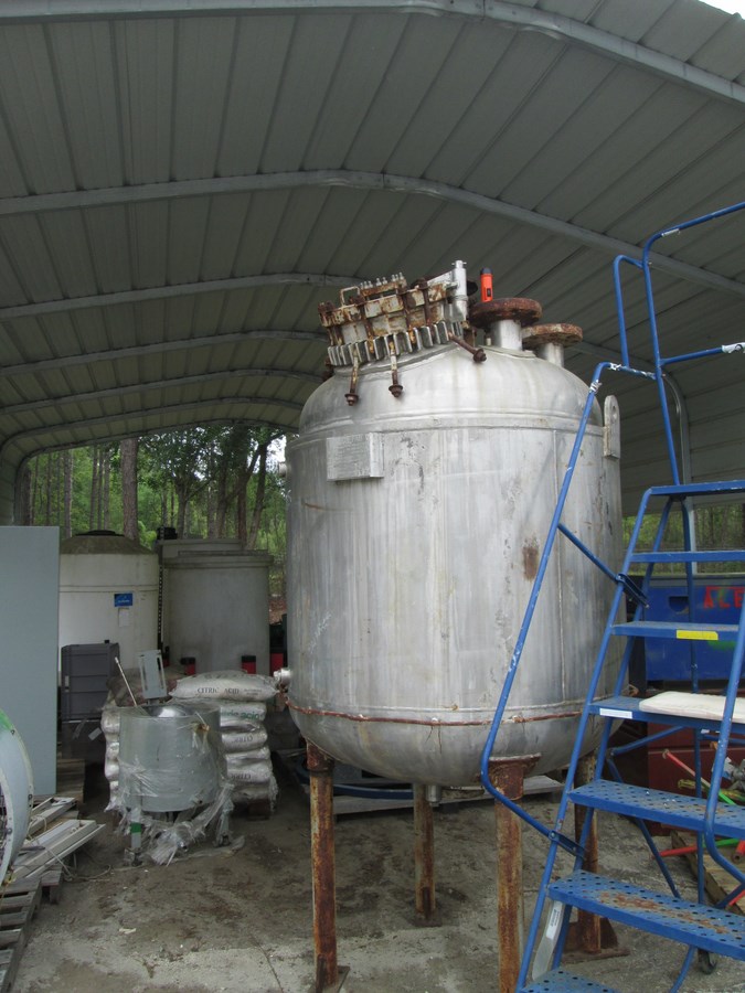 IPP# 223810, 1,325 L (350 gallons) Unused Hastelloy - C276 Batch-Type Agitated Reactor For Sale