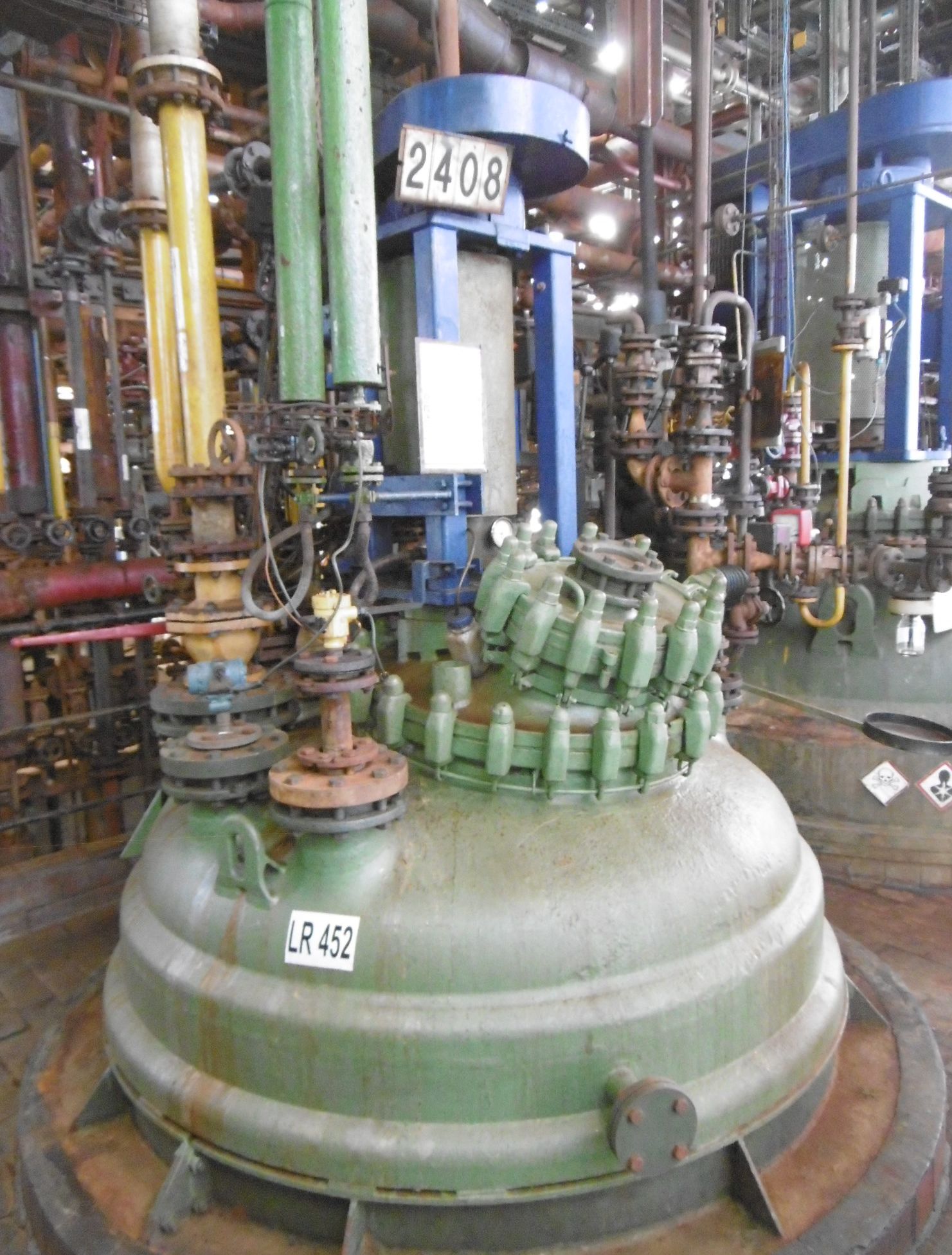 IPP# 234145, 4,835 L (1,277 gallons)  Glasslined Batch-Type Agitated Reactor For Sale