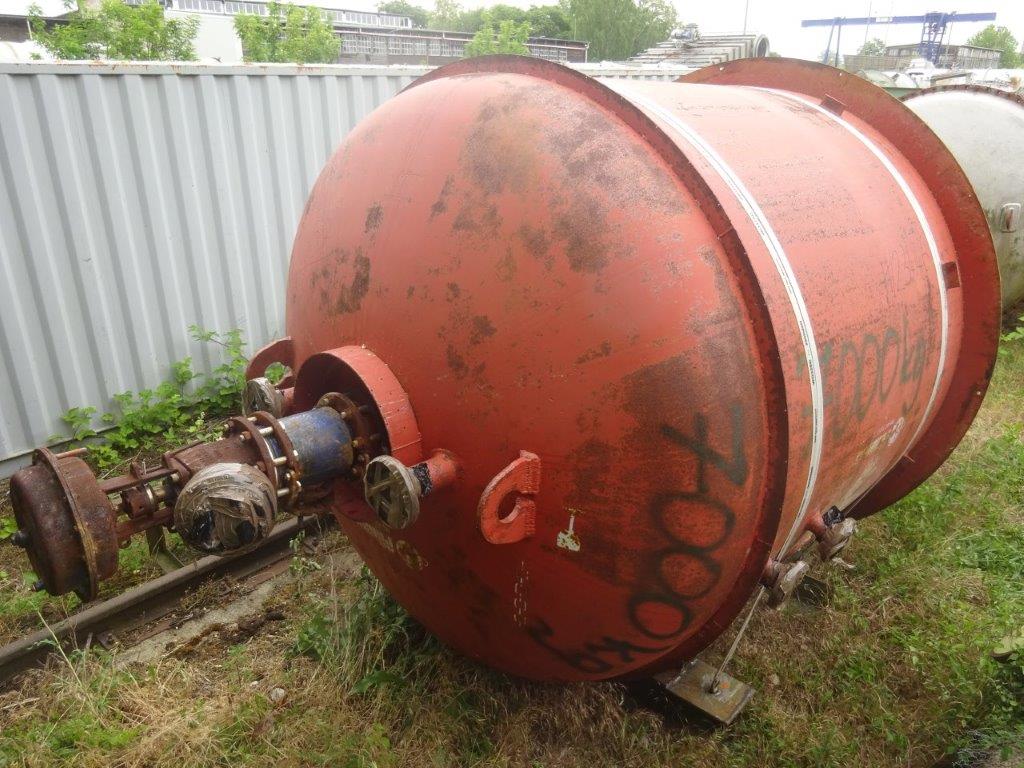 IPP# 234146, 6,907 L (1,825 gallons)  Glasslined Batch-Type Agitated Reactor For Sale