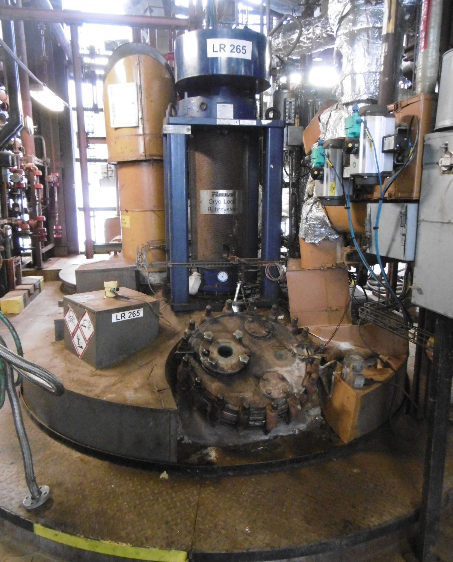 IPP# 234150, 14,360 L (3,794 gallons)  Glasslined Batch-Type Agitated Reactor For Sale