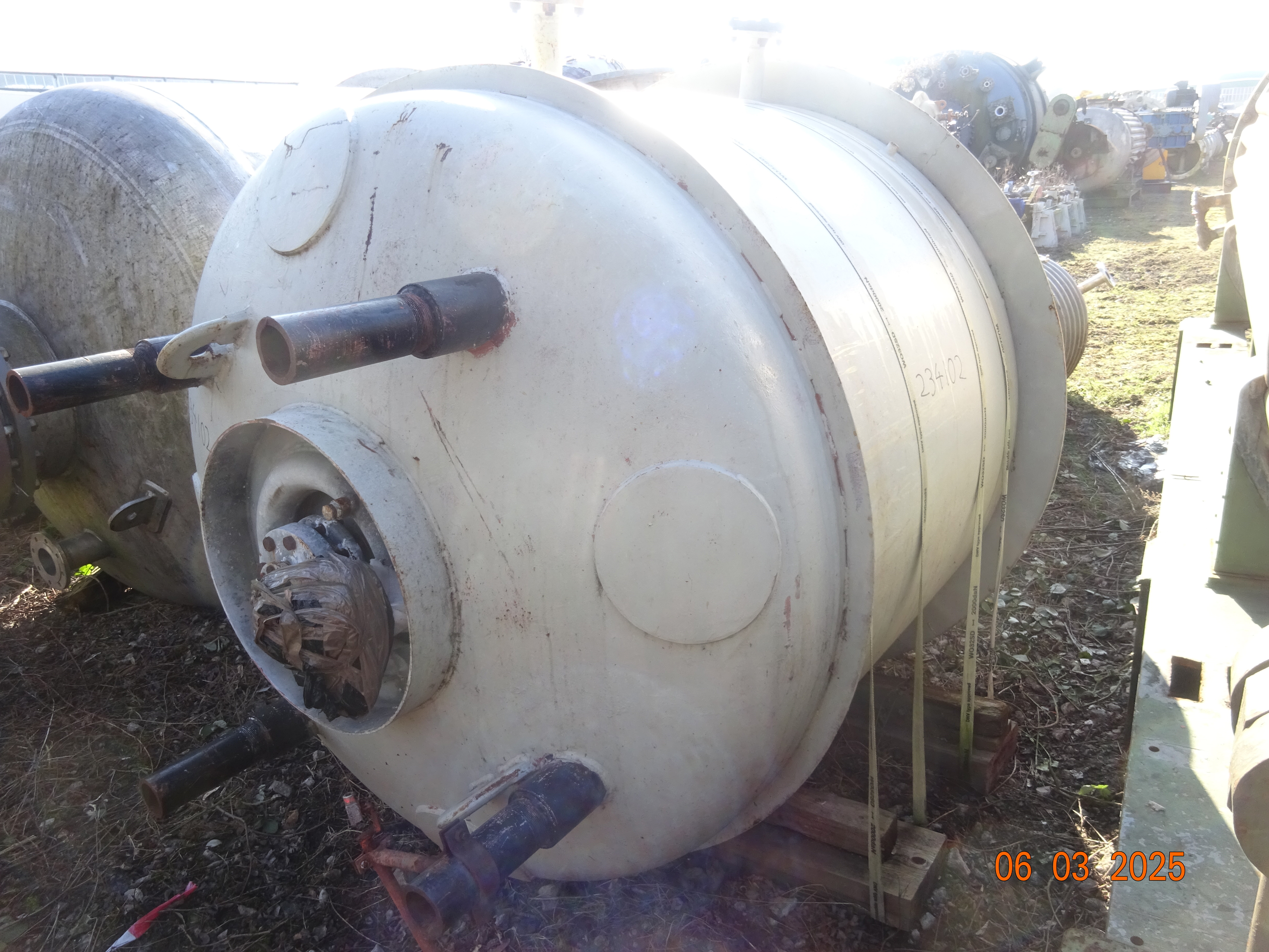 Glasslined DeDietrich CE Batch Type Body Only Reactor - IPP# 234102