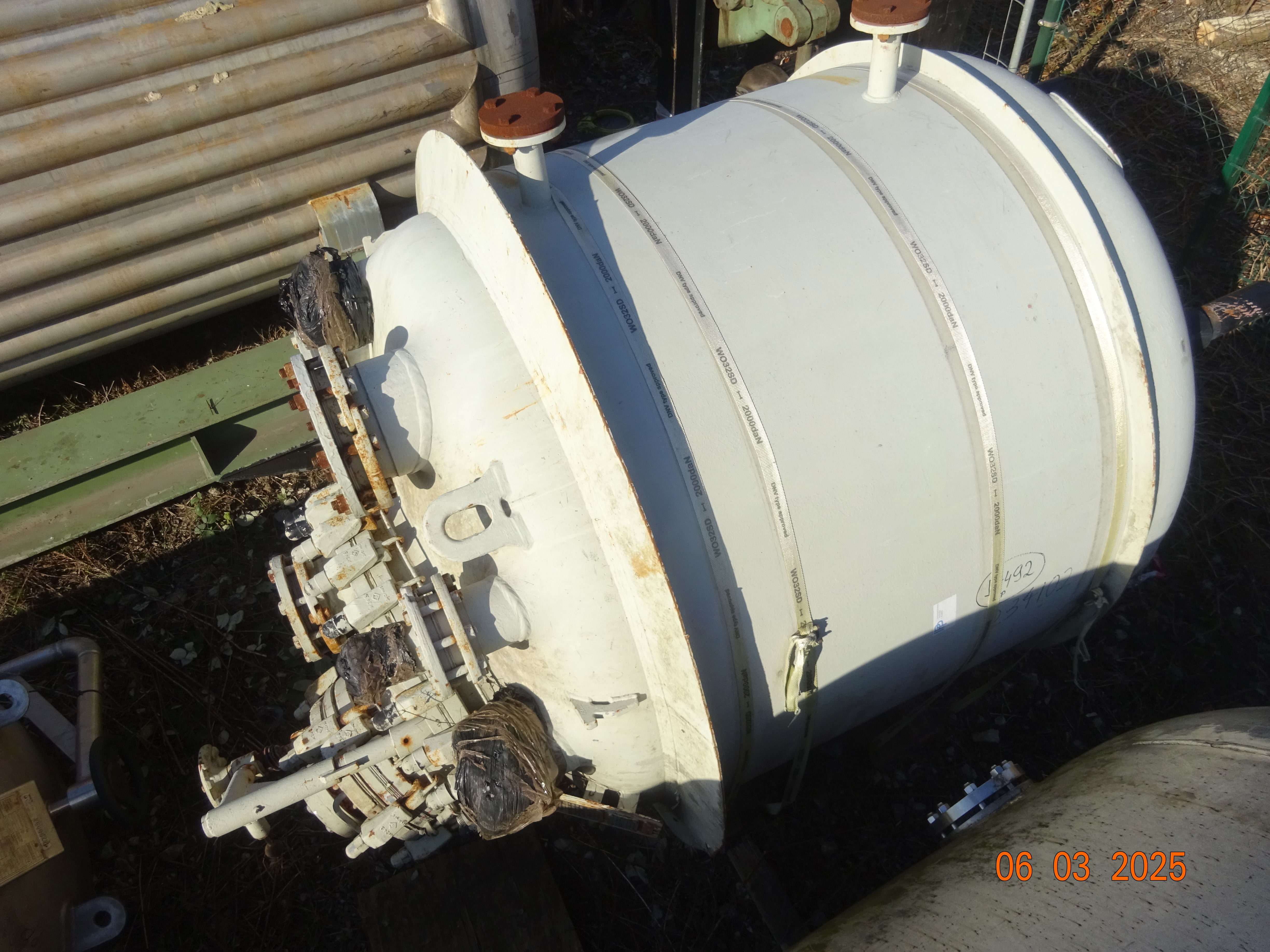 Glasslined DeDietrich CE Batch Type Body Only Reactor - IPP# 234102