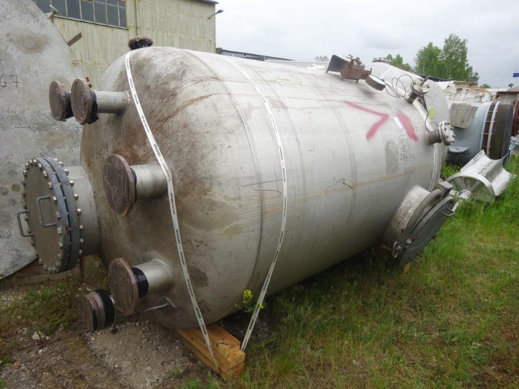 Stainless Steel Austenitic Dienst Apparatetechnik Tank - IPP# 234137