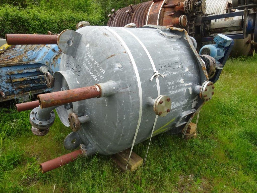 Glasslined Pfaudler Batch-Type Agitated Reactor - IPP# 234253
