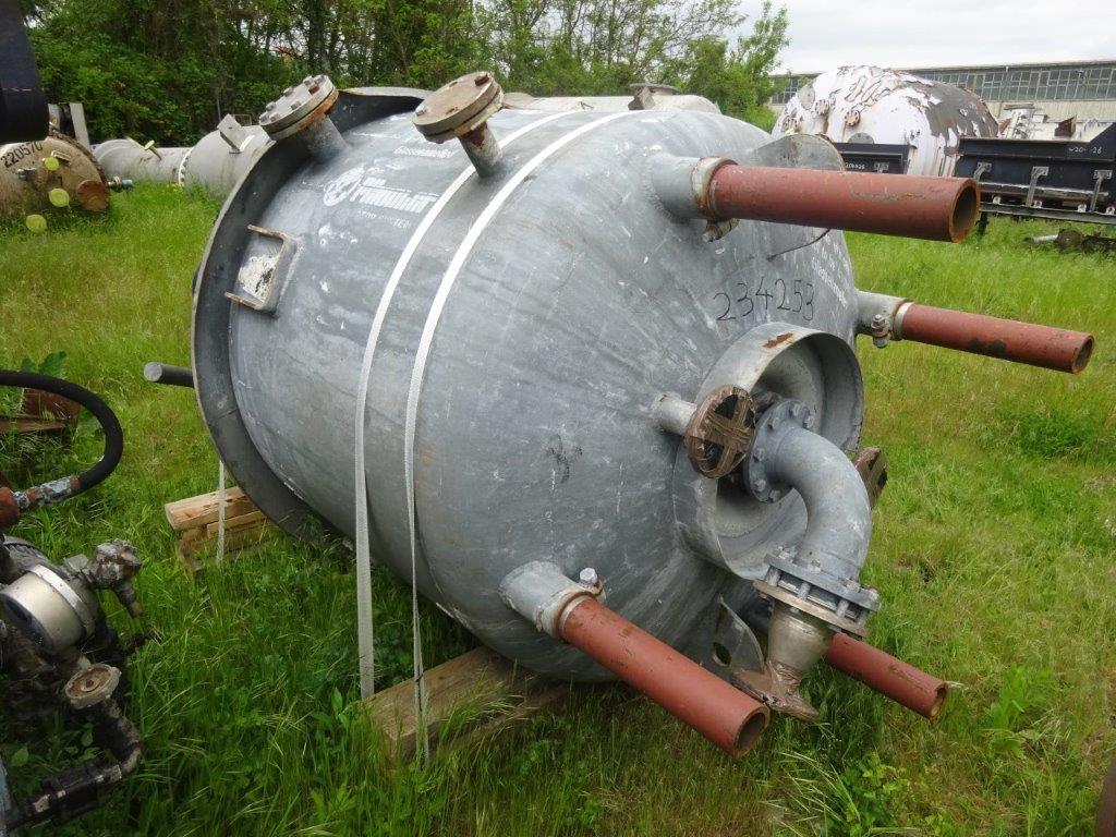 Glasslined Pfaudler Batch-Type Agitated Reactor - IPP# 234253