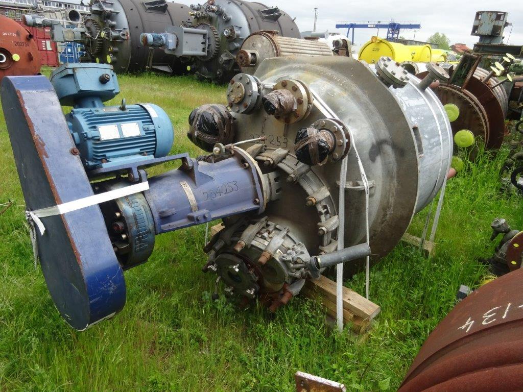 Glasslined Pfaudler Batch-Type Agitated Reactor - IPP# 234253