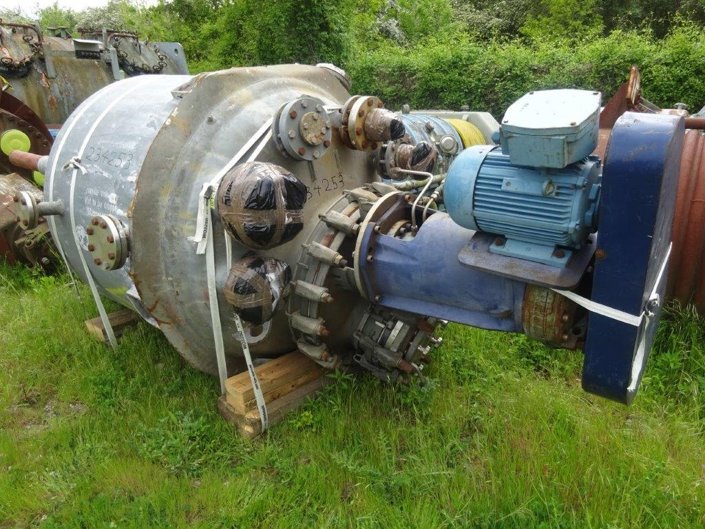 Glasslined Pfaudler Batch-Type Agitated Reactor - IPP# 234253