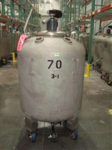 IPP# 234861, 683.1 L (180.4 gallons)  Stainless Steel 316  Tank For Sale