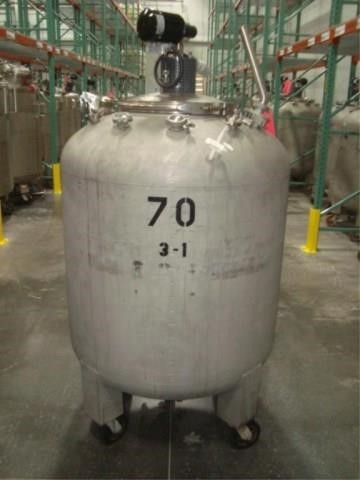 IPP# 234861, 683.1 L (180.4 gallons)  Stainless Steel 316  Tank For Sale