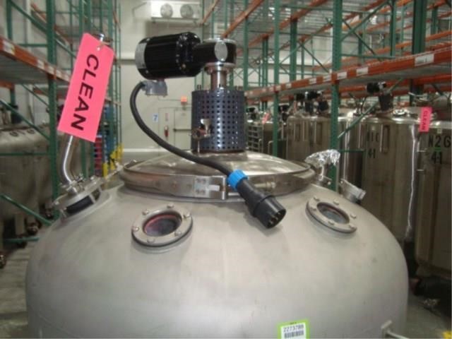 Stainless Steel 316 Grundy (Teddington) Ltd. Tank - IPP# 234865