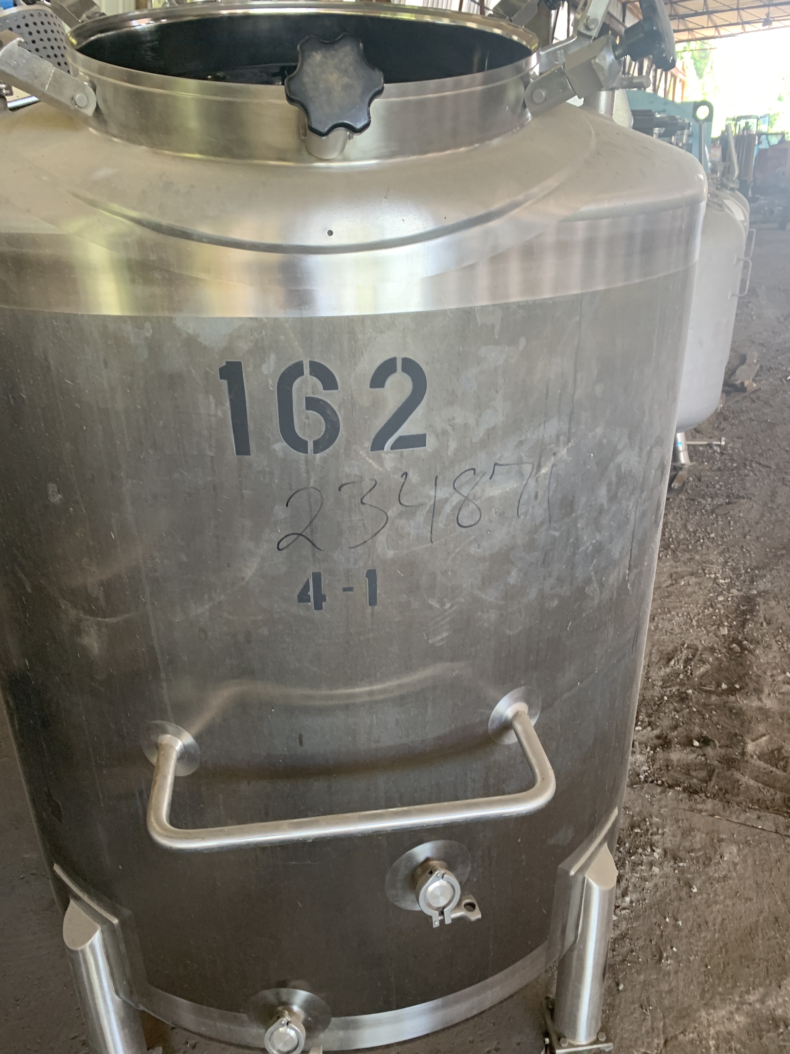 Stainless Steel 316 Apache Stainless Equipment Corp.  Tank - IPP# 234871