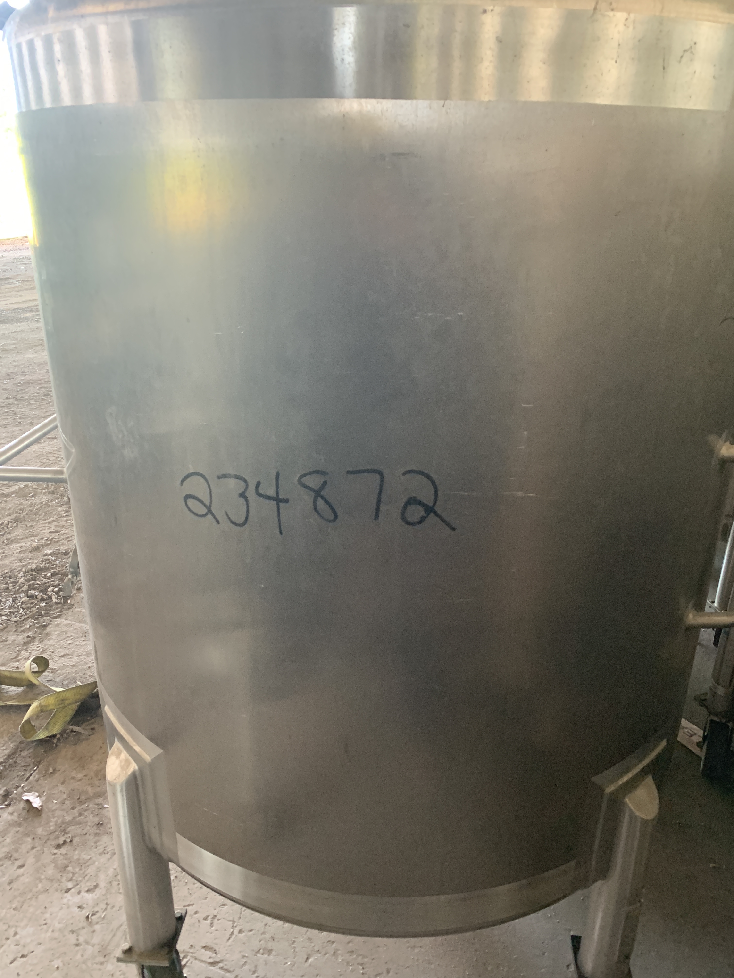 Stainless Steel 316L Apache Stainless Equipment Corp. Tank - IPP# 234872