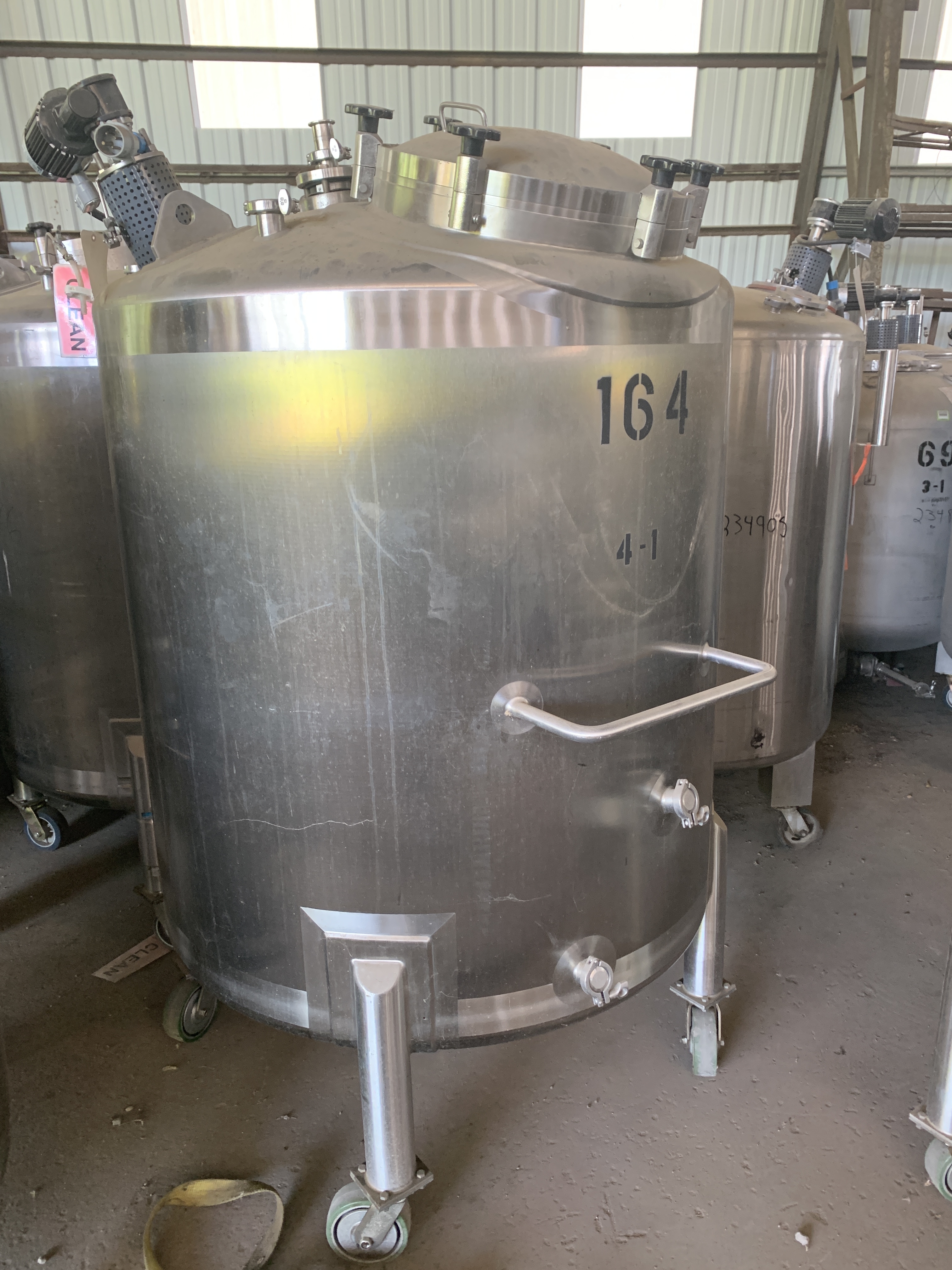 Stainless Steel 316L Apache Stainless Equipment Corp. Tank - IPP# 234872