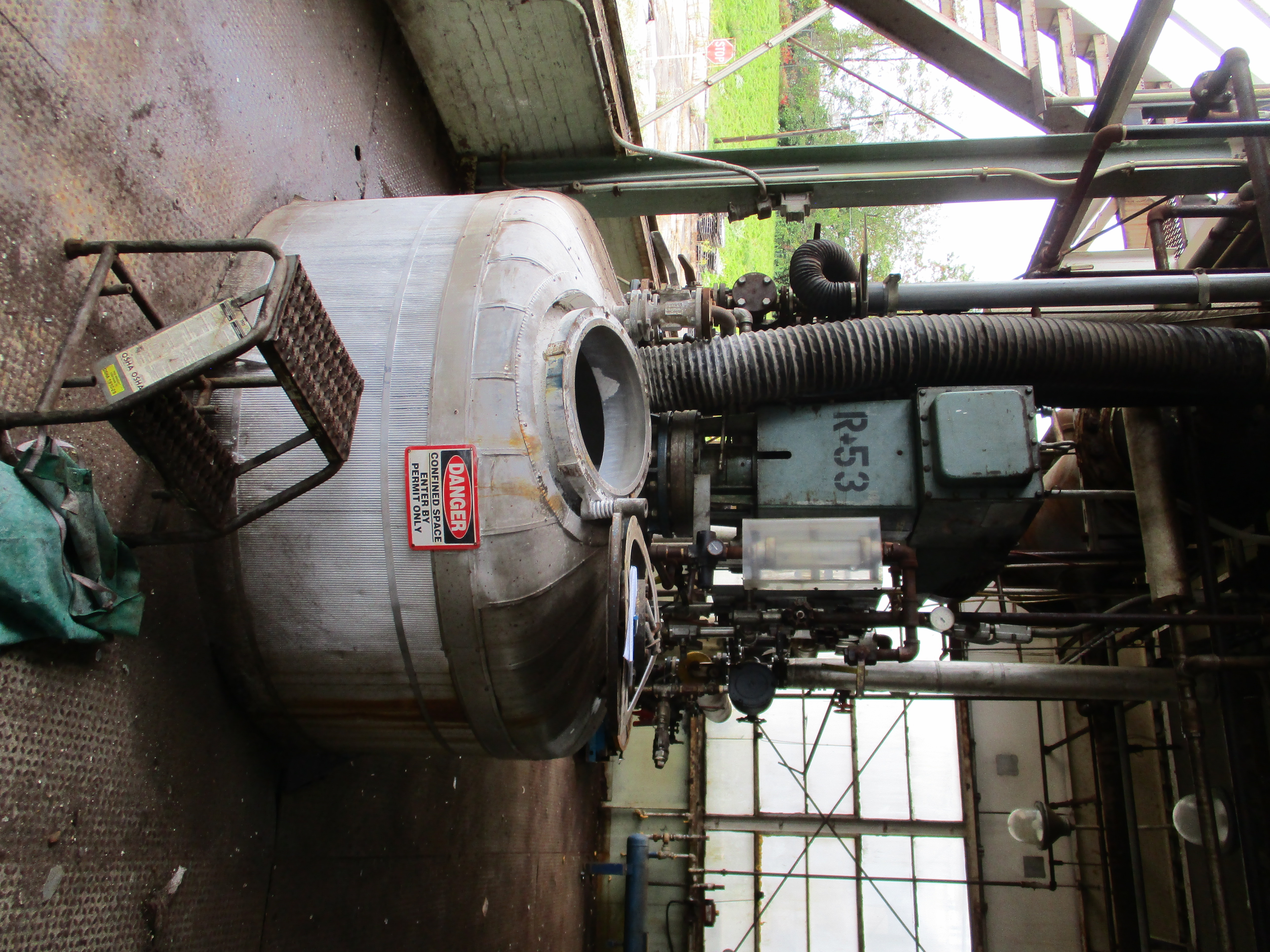 IPP# 234996, 4,921 L (1,300 gallons)  Stainless Steel 304 Batch-Type Agitated Reactor For Sale