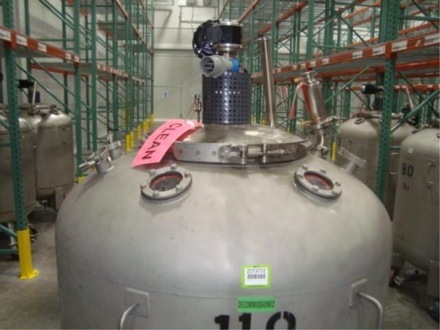 Stainless Steel 316 Grundy (Teddington) Ltd. Tank - IPP# 234909