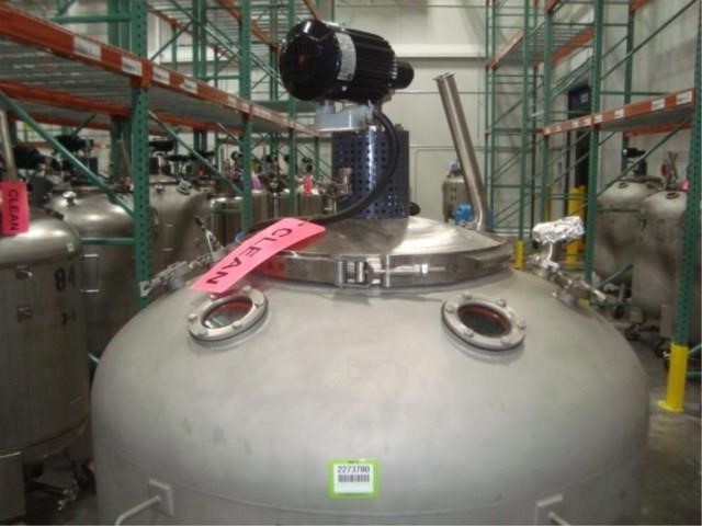 Stainless Steel 316 Grundy (Teddington) Ltd. Tank - IPP# 234916
