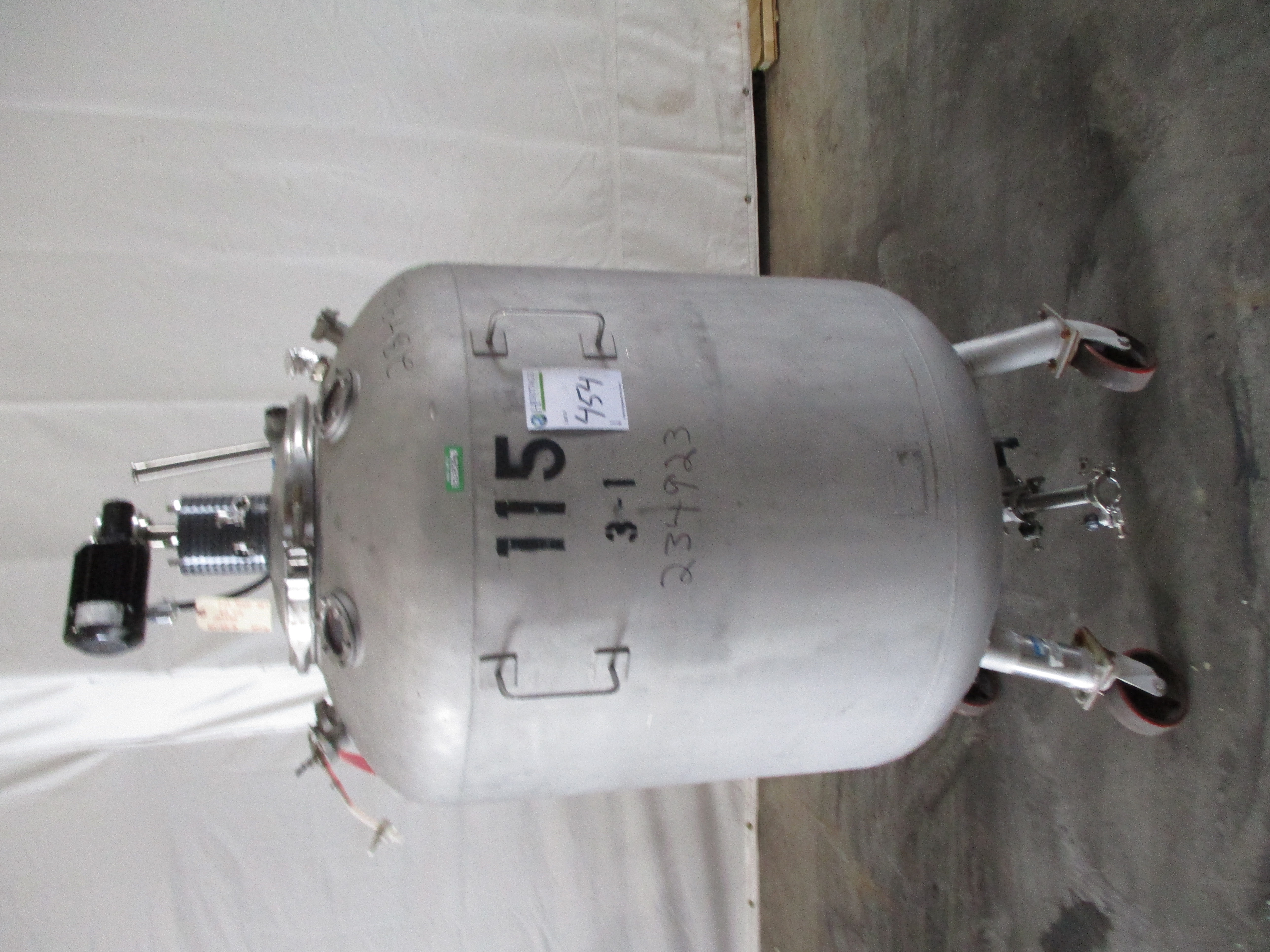 Stainless Steel 304 Grundy (Teddington) Ltd. Tank - IPP# 234923