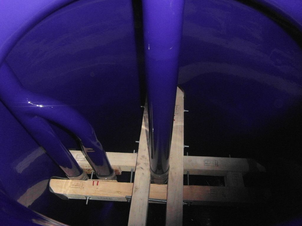 Reglassed 500 Gallon glass lined reactor assembly - IPP# 234935