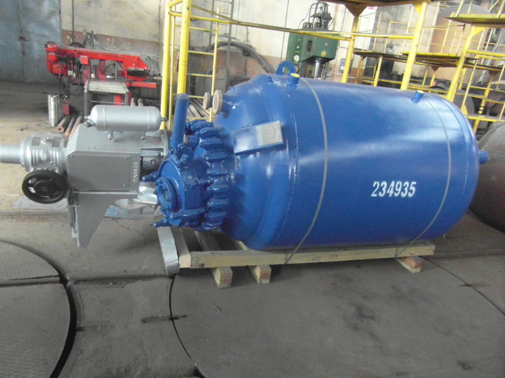 Reglassed 500 Gallon glass lined reactor assembly - IPP# 234935