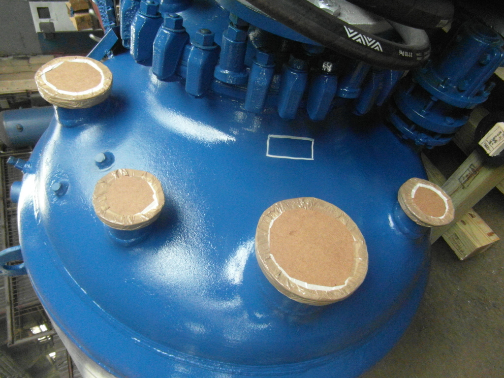 Reglassed 500 Gallon glass lined reactor assembly - IPP# 234935