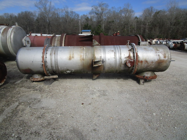 IPP# 235342, 178 m² (1,916 ft²) Unused Stainless Steel 304 Shell and Tube Heat Exchanger For Sale