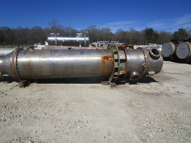 IPP# 235344, 370.4 m² (3,987 ft²) Unused Stainless Steel 304 Shell and Tube Heat Exchanger For Sale