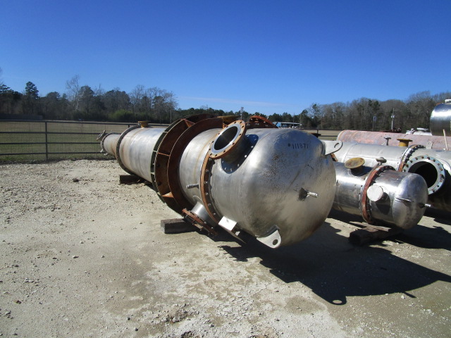 IPP# 235344, 370.4 m² (3,987 ft²) Unused Stainless Steel 304 Shell and Tube Heat Exchanger For Sale