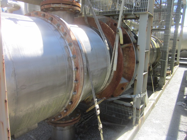 IPP# 235344, 370.4 m² (3,987 ft²) Unused Stainless Steel 304 Shell and Tube Heat Exchanger For Sale