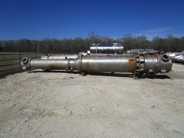 IPP# 235344, 370.4 m² (3,987 ft²) Unused Stainless Steel 304 Shell and Tube Heat Exchanger For Sale