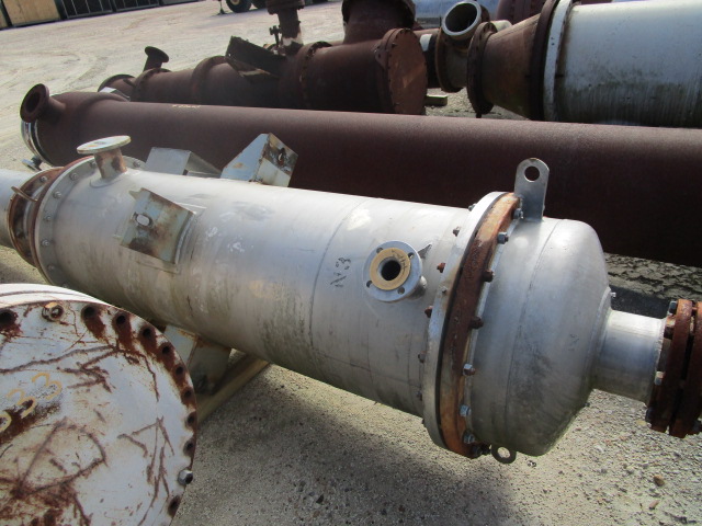 Unused Shell and Tube Heat Exchanger 48.9 m² (526 ft²) Stainless Steel 304 For Sale - IPP# 235346