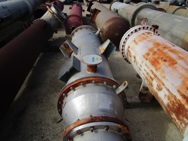 Unused Shell and Tube Heat Exchanger 48.9 m² (526 ft²) Stainless Steel 304 For Sale - IPP# 235346