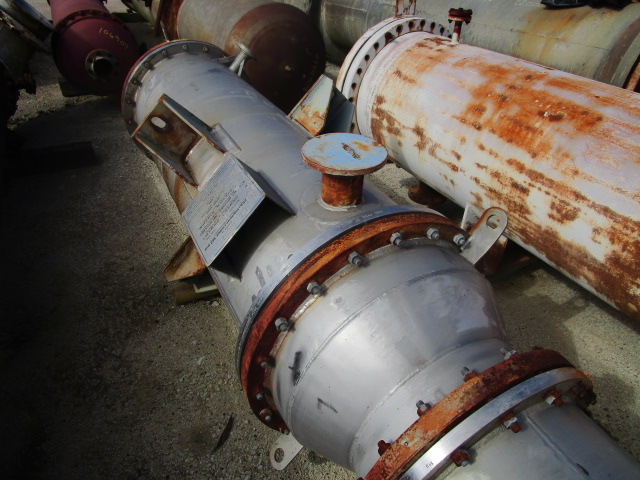 Unused Shell and Tube Heat Exchanger 48.9 m² (526 ft²) Stainless Steel 304 For Sale - IPP# 235346