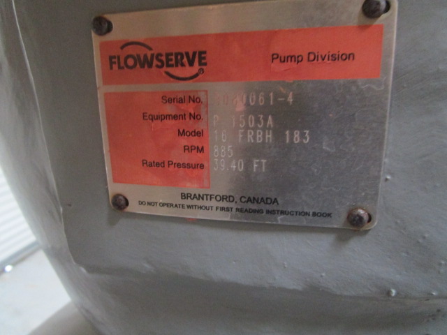 IPP# 235397, 1,800 m3/h (7,925 GPM) Unused Stainless Steel 316 Centrifugal Pump For Sale