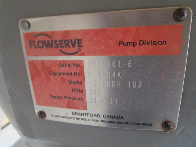 IPP# 235399, 1,800 m3/h (7,925 GPM) Unused Stainless Steel 316 Centrifugal Pump For Sale