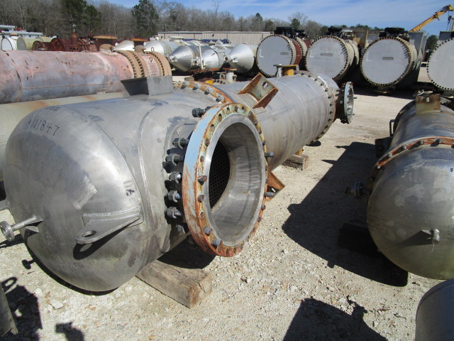 IPP# 235320, 234.1 m² (2,520 ft²) Unused Stainless Steel 304 Shell and Tube Heat Exchanger For Sale