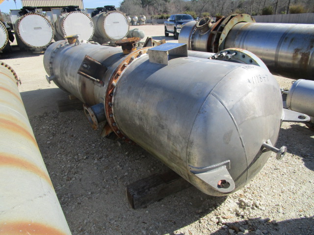 IPP# 235320, 234.1 m² (2,520 ft²) Unused Stainless Steel 304 Shell and Tube Heat Exchanger For Sale