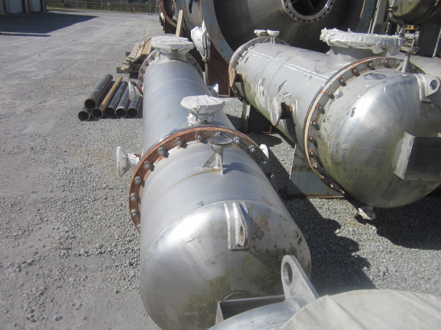 IPP# 235337, 53.9 m² (580 ft²) Unused Stainless Steel 304 Shell and Tube Heat Exchanger For Sale