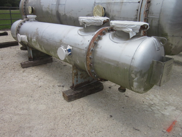 IPP# 235337, 53.9 m² (580 ft²) Unused Stainless Steel 304 Shell and Tube Heat Exchanger For Sale