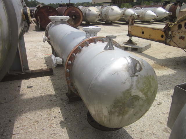 IPP# 235337, 53.9 m² (580 ft²) Unused Stainless Steel 304 Shell and Tube Heat Exchanger For Sale