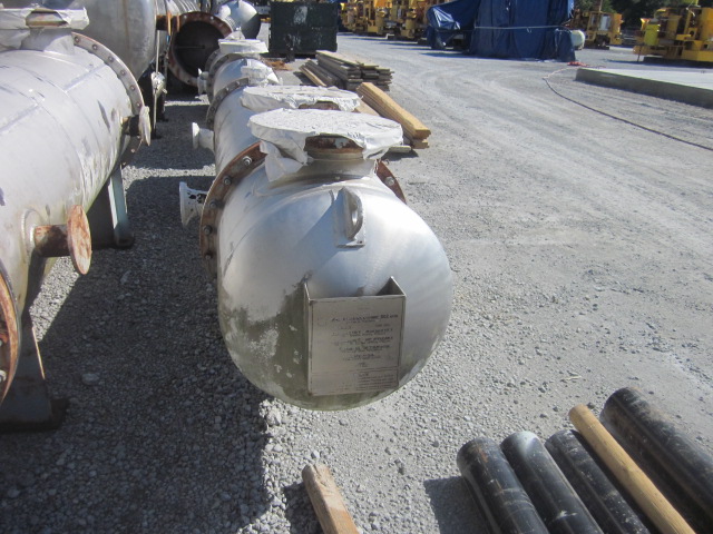 IPP# 235337, 53.9 m² (580 ft²) Unused Stainless Steel 304 Shell and Tube Heat Exchanger For Sale