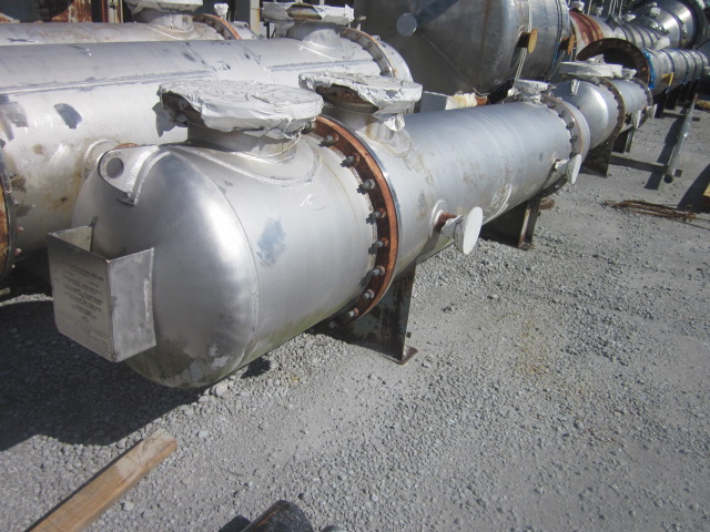 IPP# 235337, 53.9 m² (580 ft²) Unused Stainless Steel 304 Shell and Tube Heat Exchanger For Sale