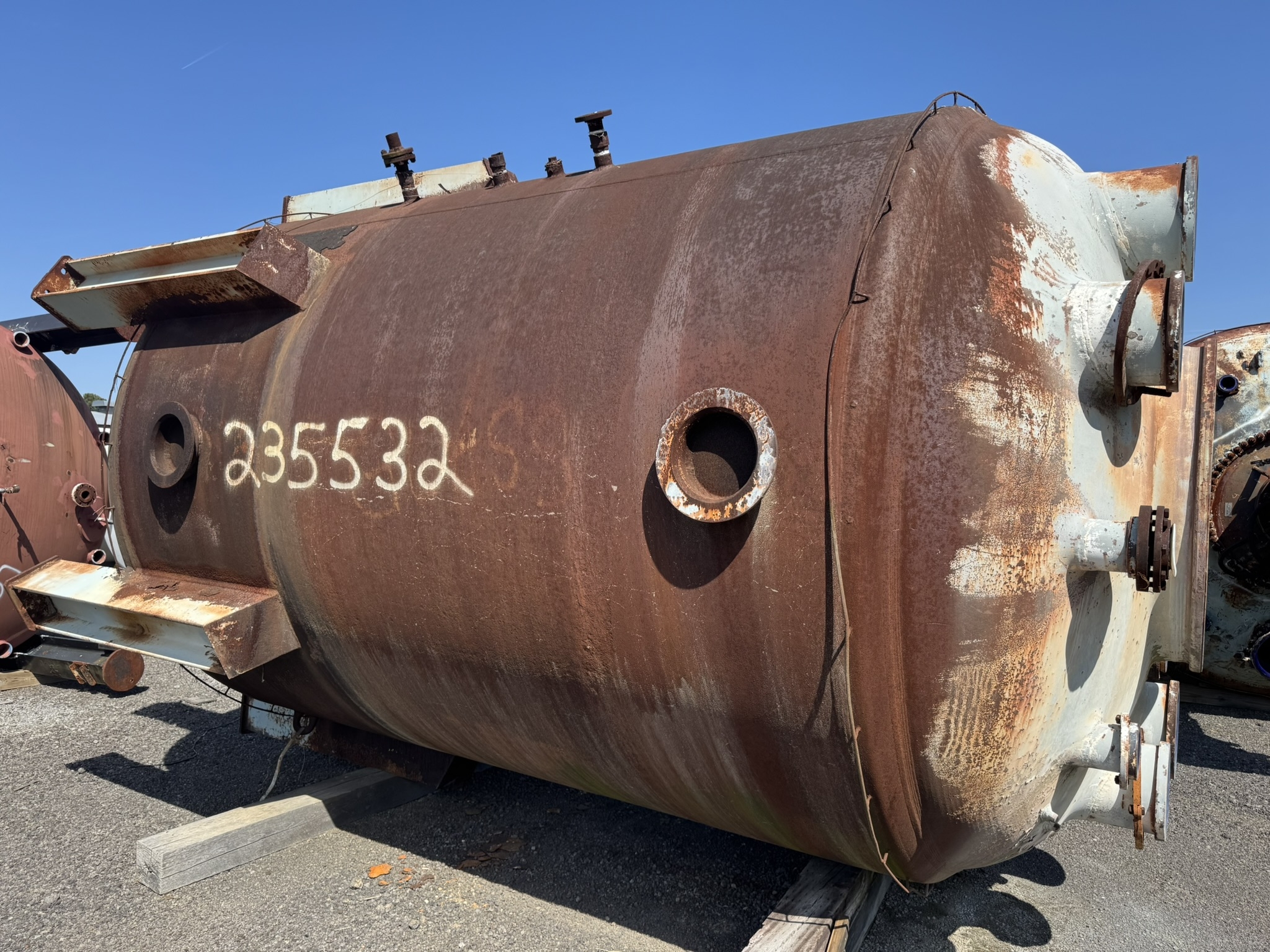 Glasslined Pfaudler RA Batch Type Body Only Reactor - IPP# 235532