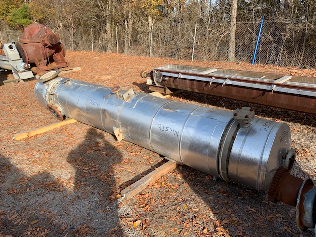 IPP# 235744, 120.8 m² (1,300 ft²)  Stainless Steel 304 Shell and Tube Heat Exchanger For Sale