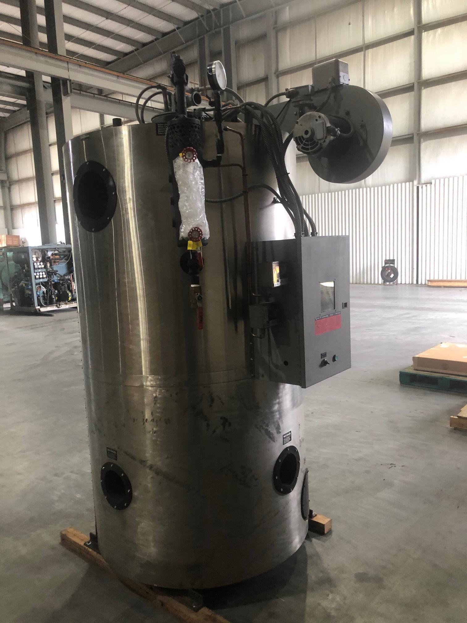 IPP# 235801, 469.5 kg/h (1,035 lb/h)   Steam Boiler For Sale