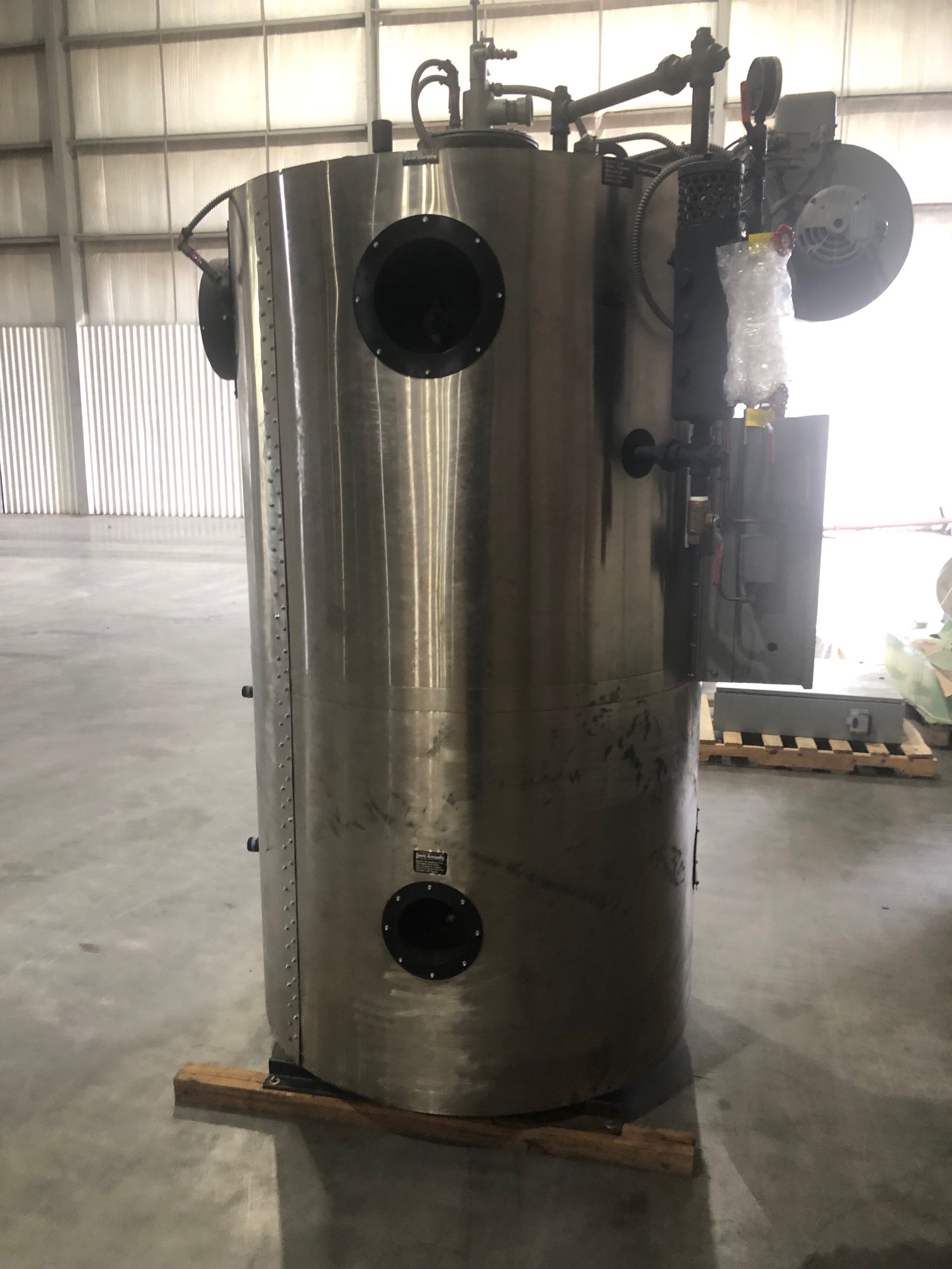 IPP# 235801, 469.5 kg/h (1,035 lb/h)   Steam Boiler For Sale